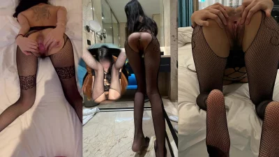 原创）中秋节带着女大开放调教黑丝小母狗 狂扇巴掌
